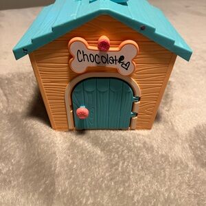 ChocoLate Blue and Orange Dog House Toy